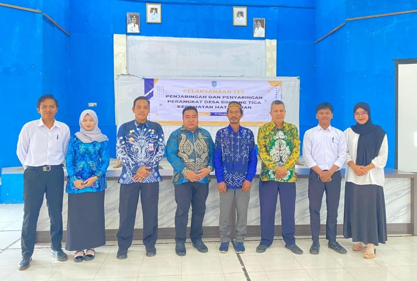 Desa Simpang Tiga Gelar Penjaringan Perangkat Desa untuk Posisi Kepala Lingkungan